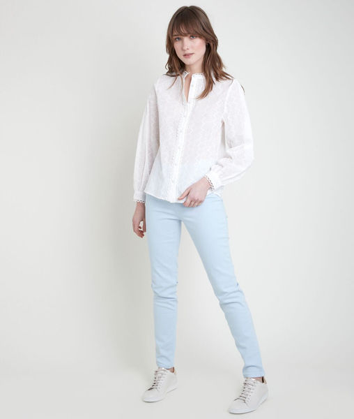 Picture of THE ICONIC SUZY SLIM-FIT JEANS IN AZURE RECYCLED COTTON